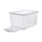 14.5" x 10" x 7.5" Clear Front Opening Storage Case with Lid by Simply Tidy®